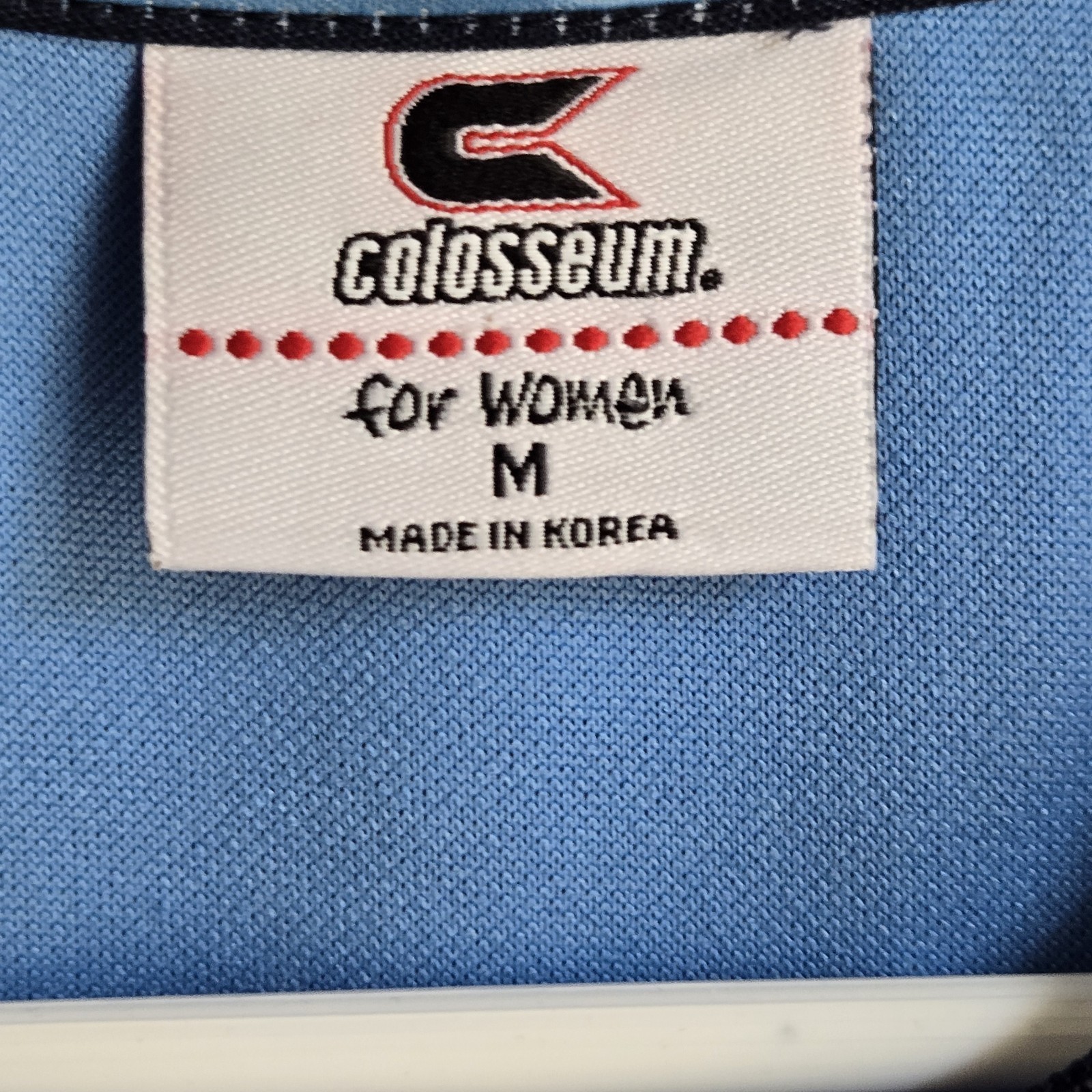 Colosseum Spelman College Jersey Dress Size M Blue White Jaguars
