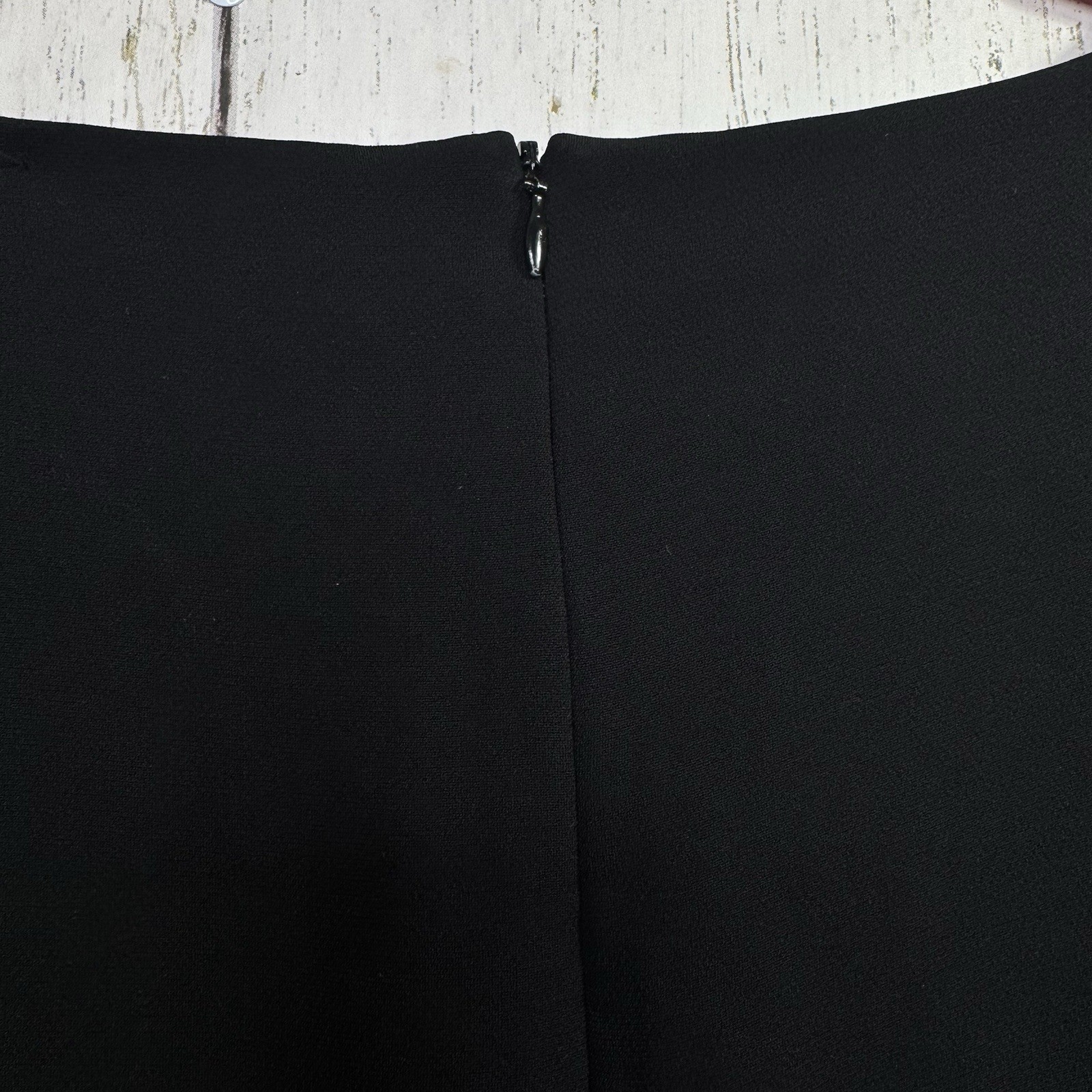 MM.LaFleur Black Sheath Dress 3X Minimalist Career Office Business Zip Back