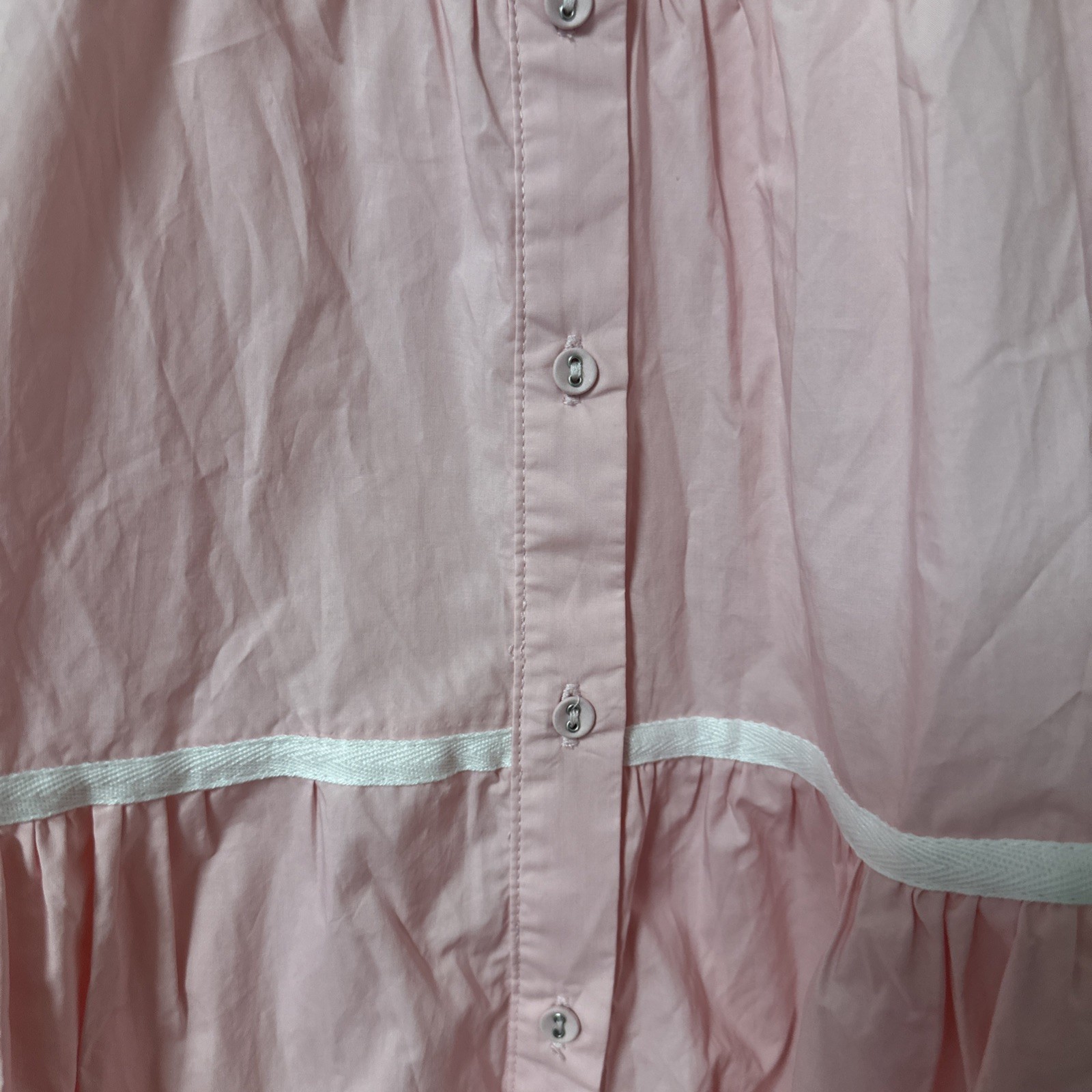 Sofie The Label Women Size Large Mini Babydoll V Neck Day Out Knox Dress Pockets