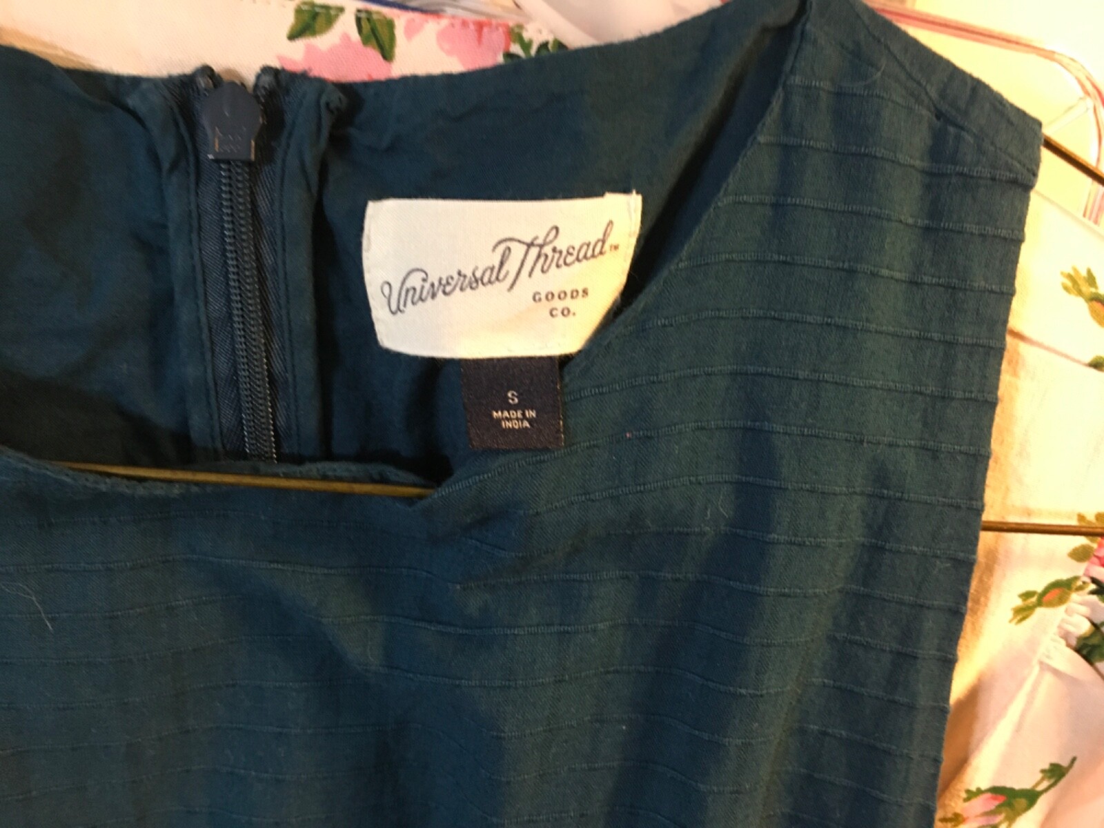 Universal Threads Women’s Cotton Midi Dress, Size Small To Medium Nice Vintage.
