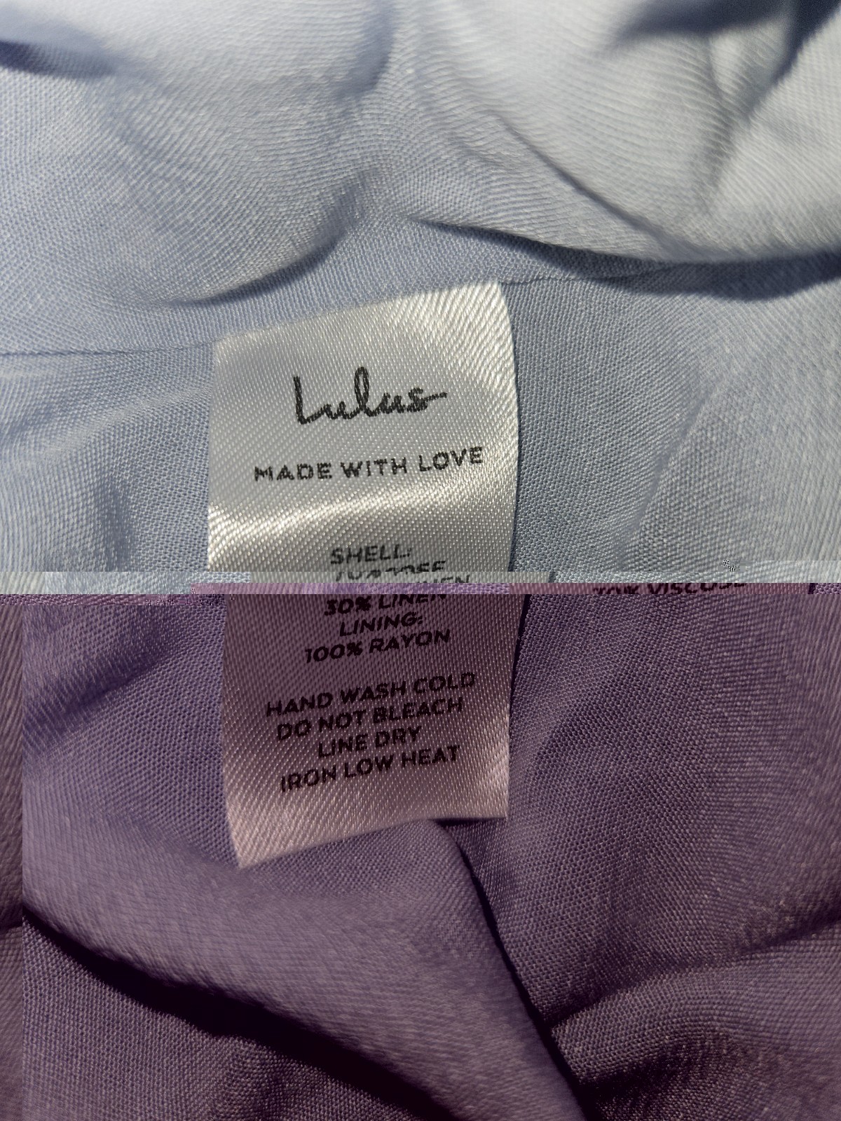 Lulus Blue Smocked Ruffle Tiered Mini Sundress XL Square Neck Sleeveless