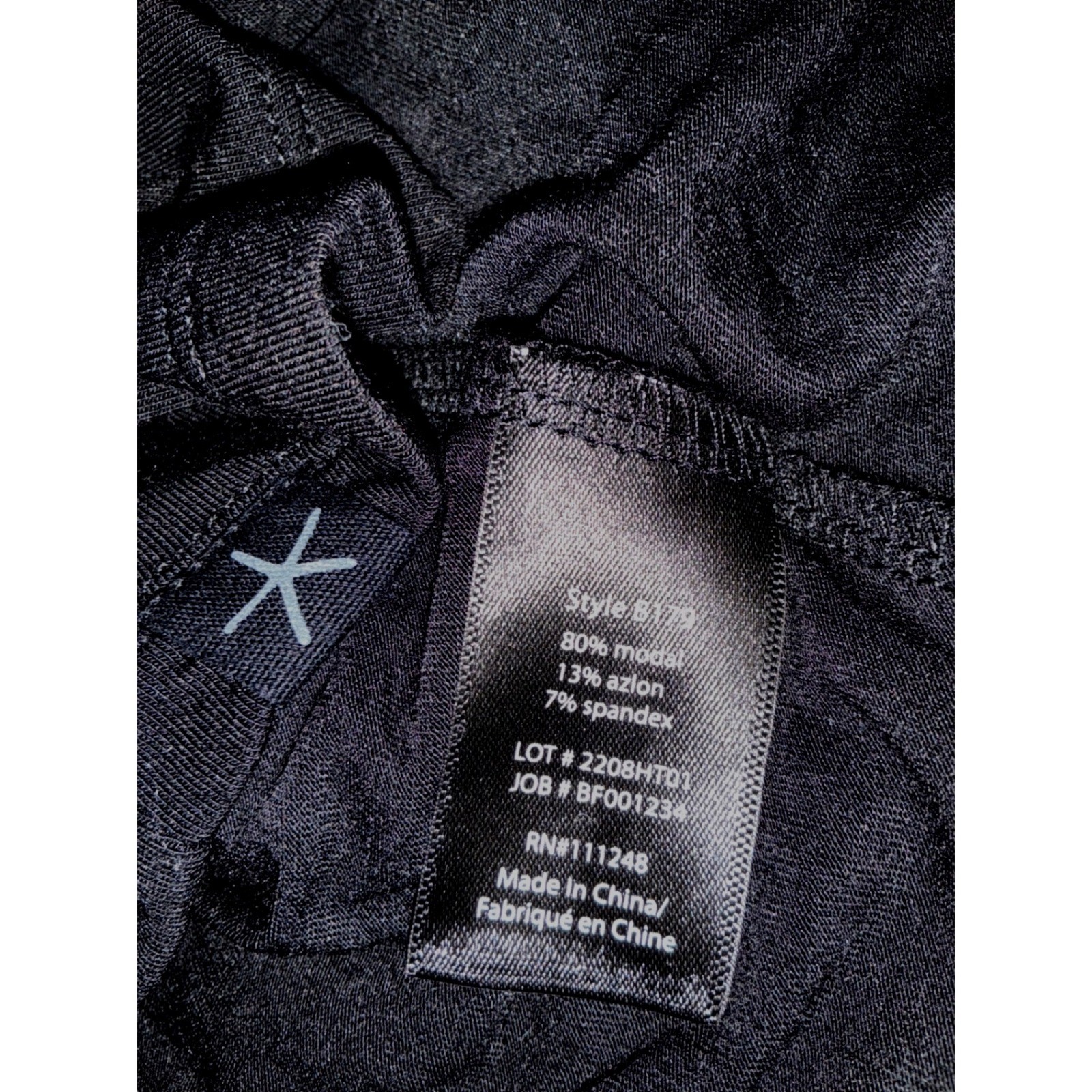 Barefoot Dreams Luxe Milk Jersey Day to Night Caftan Black One Size Lounge Dress