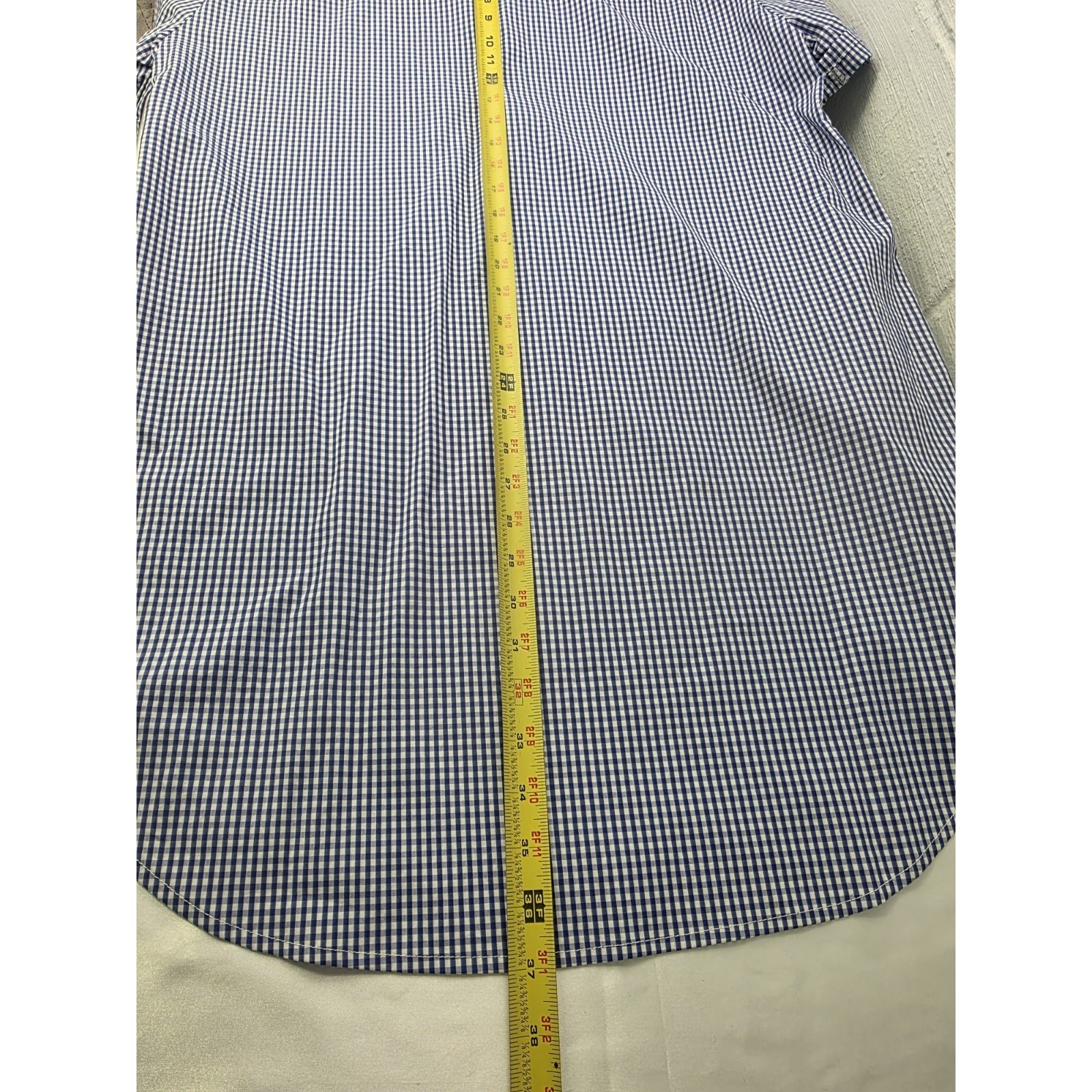 Caryn Lawn Jackie Dress OSFM Gingham Navy White Neon Stripe Short Sleeve NEW