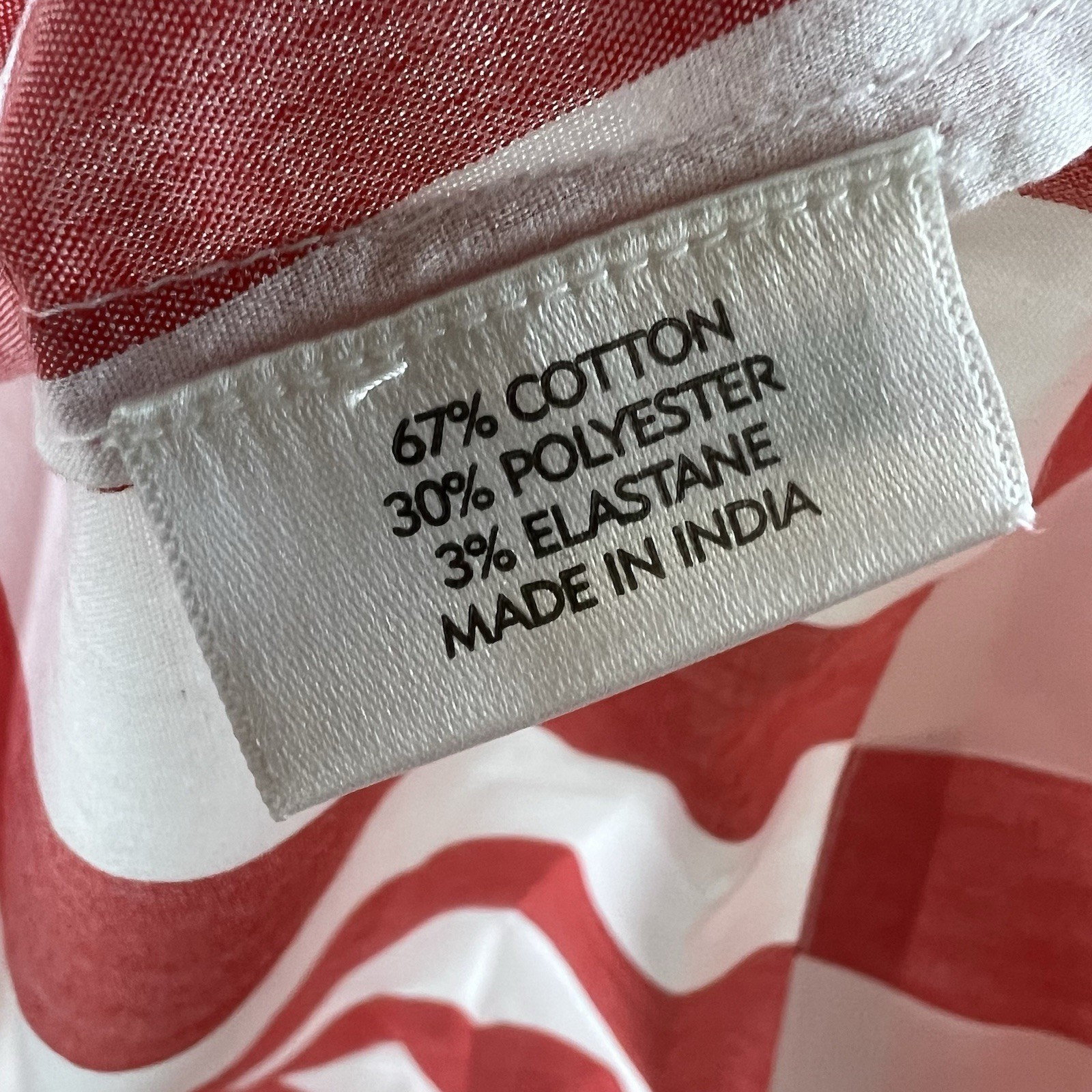 Atlantic Pacific x Lake MARNIE Caftan Shirt Dress XS Red Granita Stripe NWOT