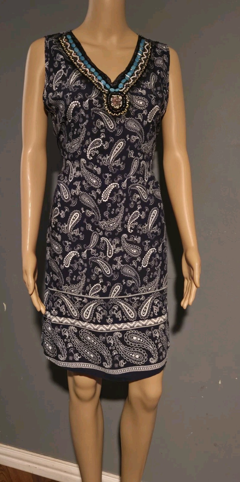 Step In Style Women’s Size S/M Sleeveless Dress NWT