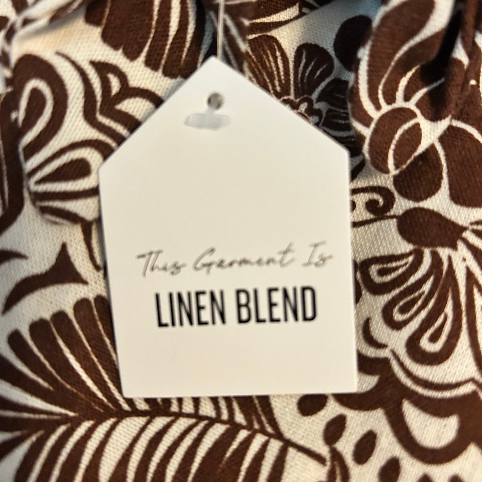 Monteau Los Angeles Linen Blend Sundress – size Medium