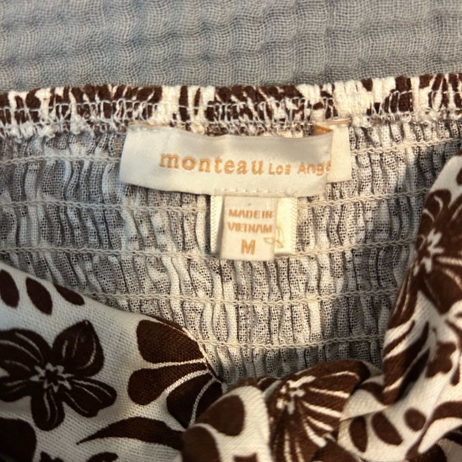 Monteau Los Angeles Linen Blend Sundress – size Medium