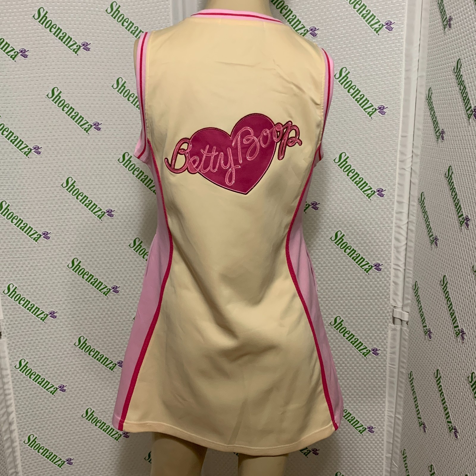 Headgear Classics Basketball Jersey Dress Lady Elite Betty Boop Be Mine Beige XL