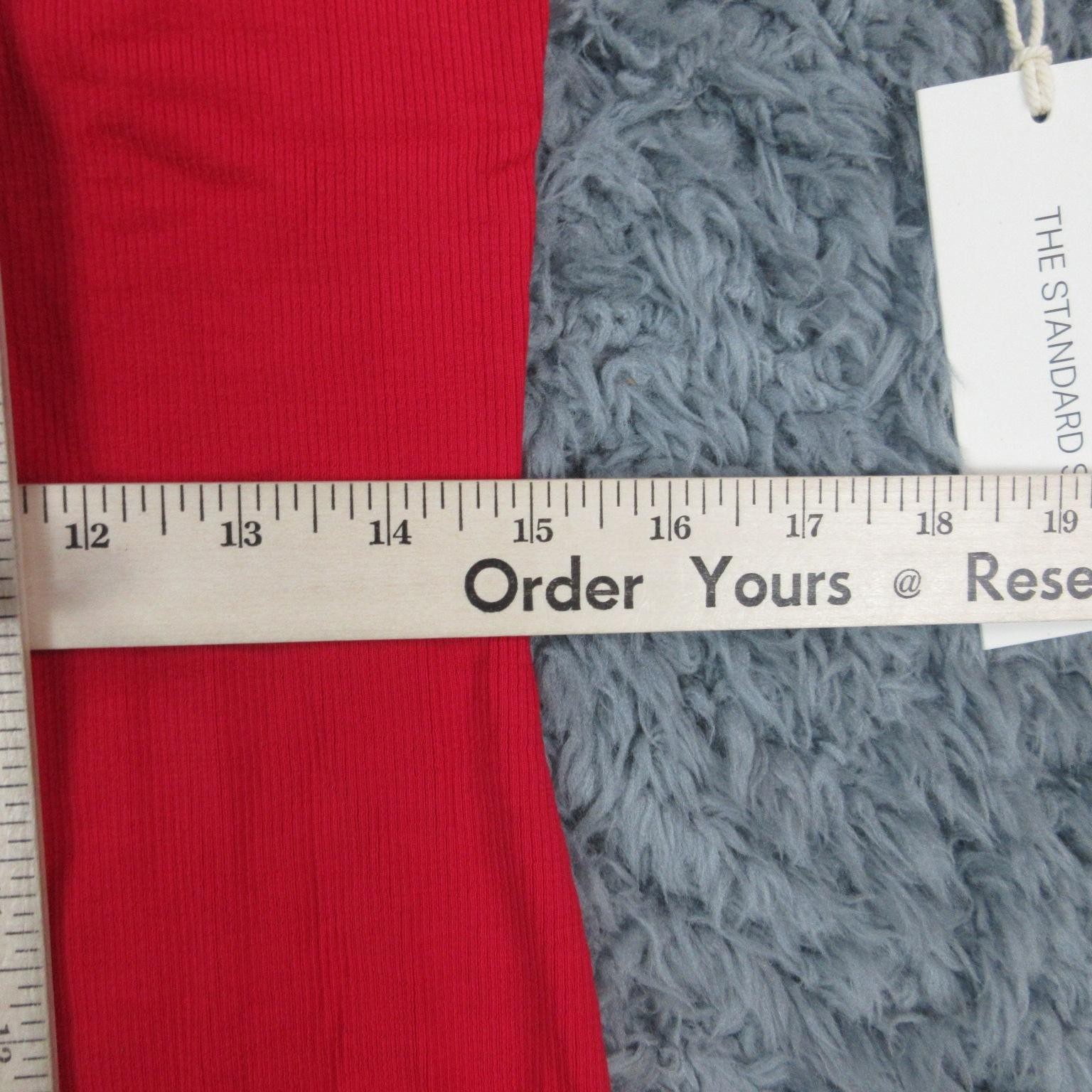 The Standard Stitch Dress Womens Large Ribbed Tank Midi Made in USA Tencel NWT