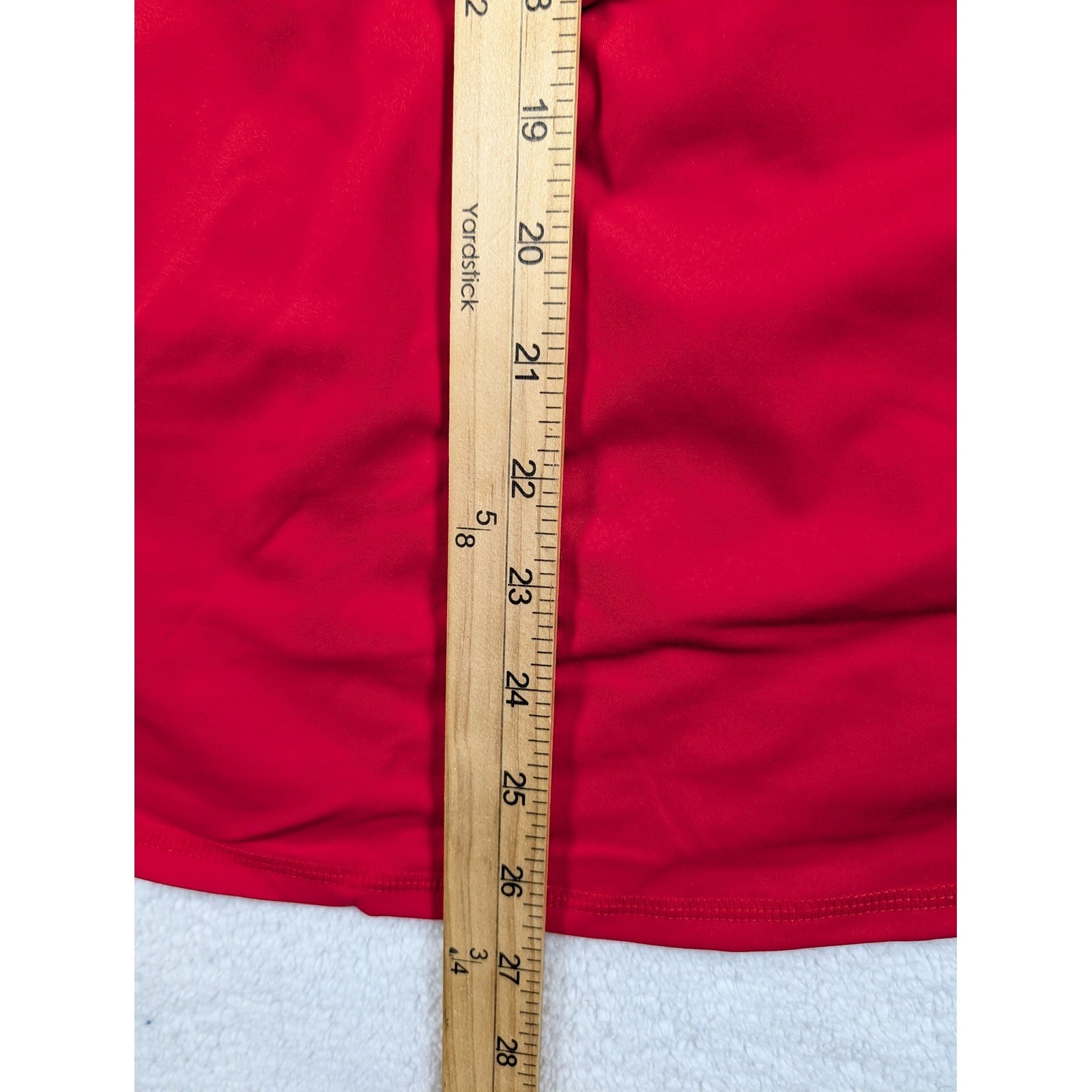 Halara Activity Dress Red Medium Long Built-in Shorts Pocket NWT Tenniscore Golf
