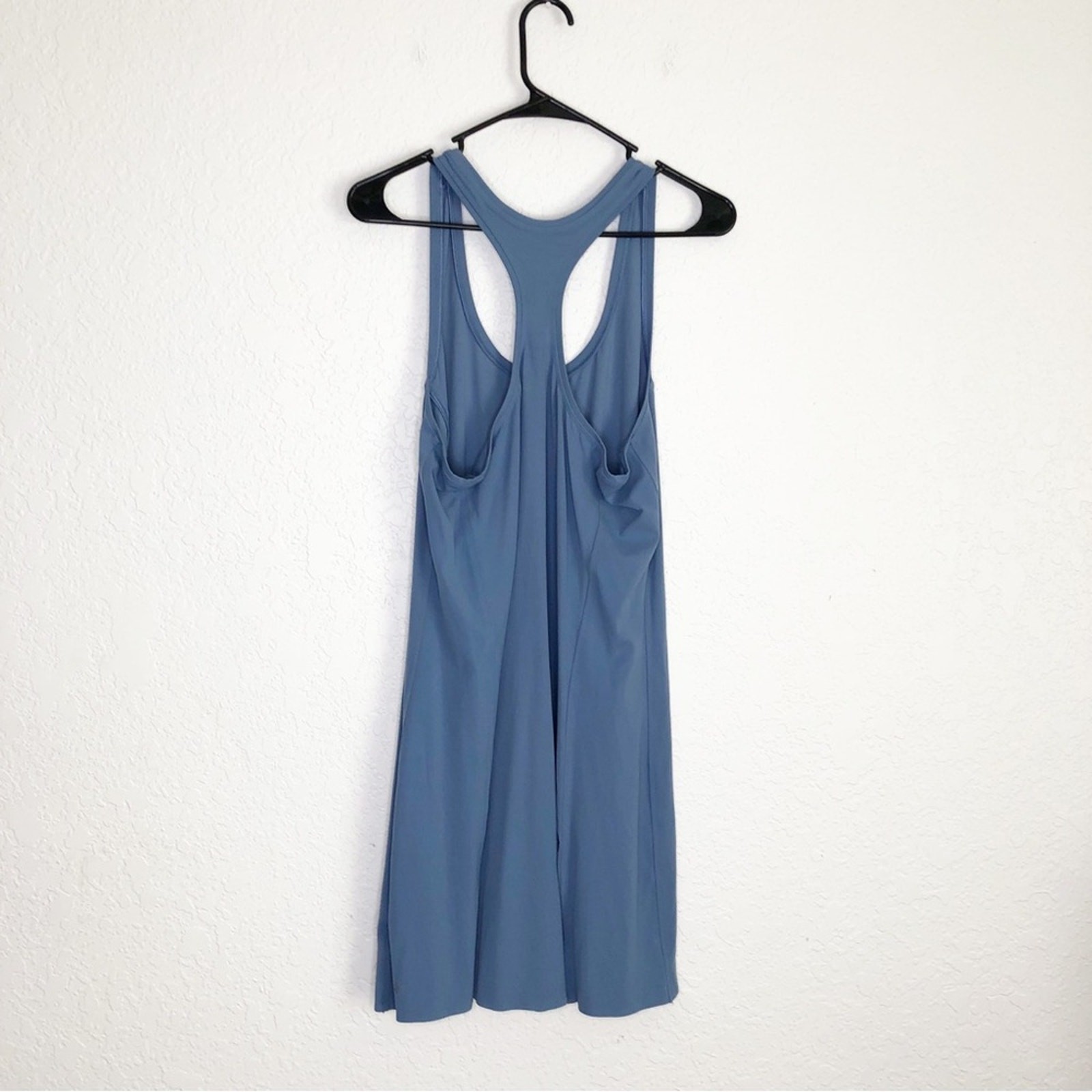 Athleta On My Way blue racerback sleeveless athletic dress size Extra Large XL