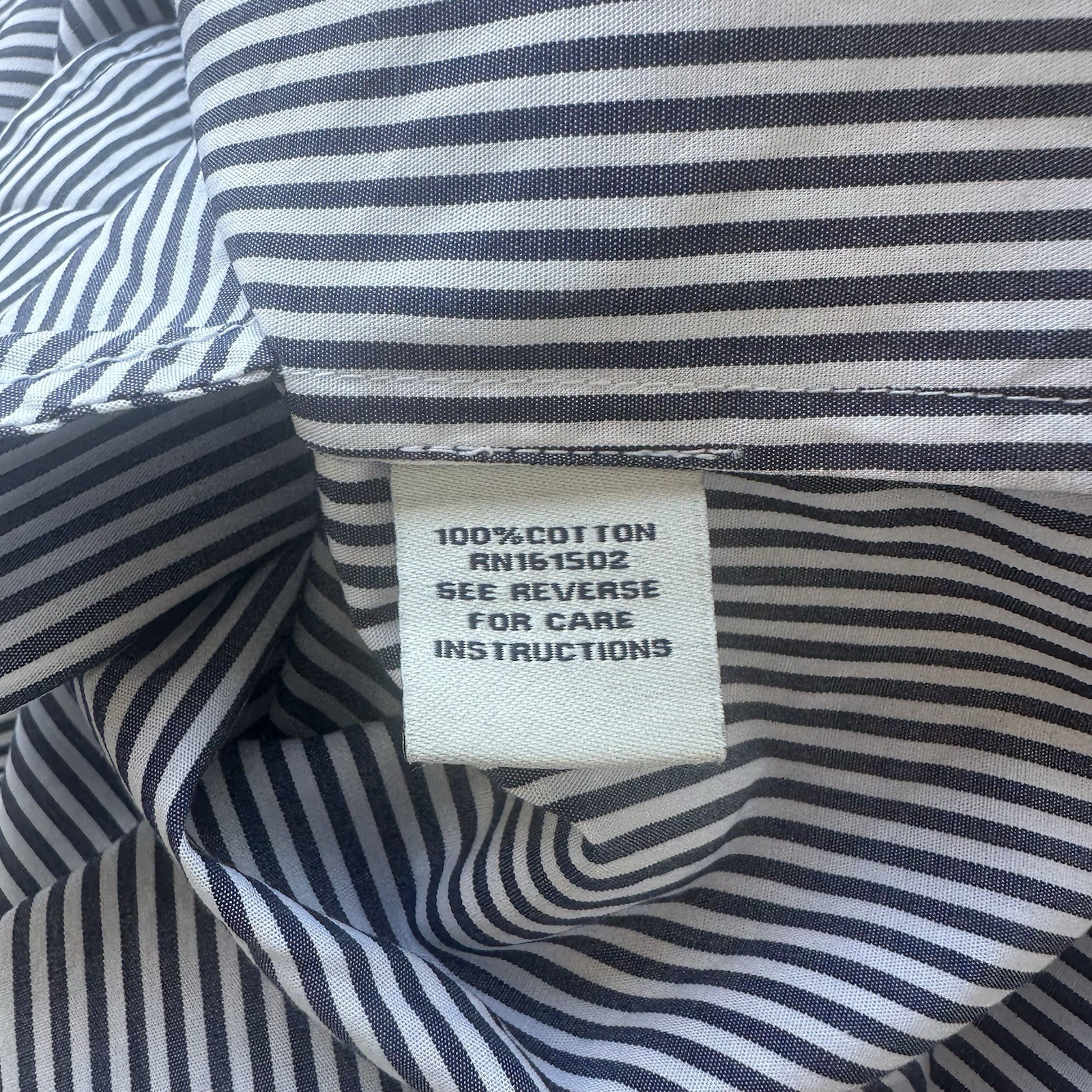 Guideboat Co. Preppy Nautical Blue Striped Shirtdress Button Front Dress Size 6