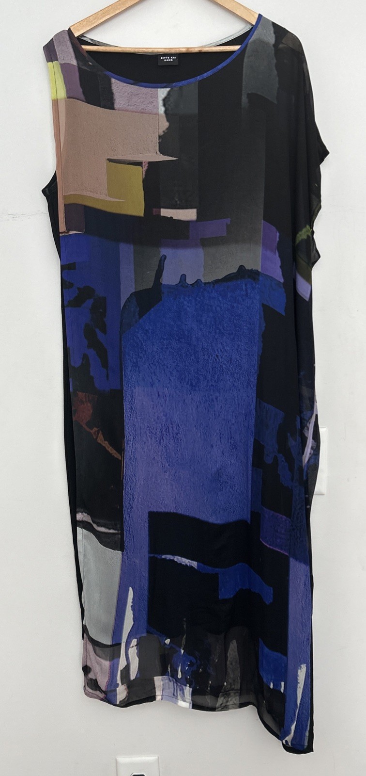 Bitte Kai Rand Dress Multi Color Maxi Straight-2 Pc Attached-Spring XL
