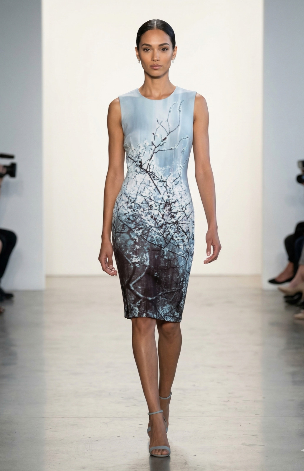 Elie Tahari New $398 Sz 10 12 Neoprene Scuba Reversible Sheath Dress Fairycore
