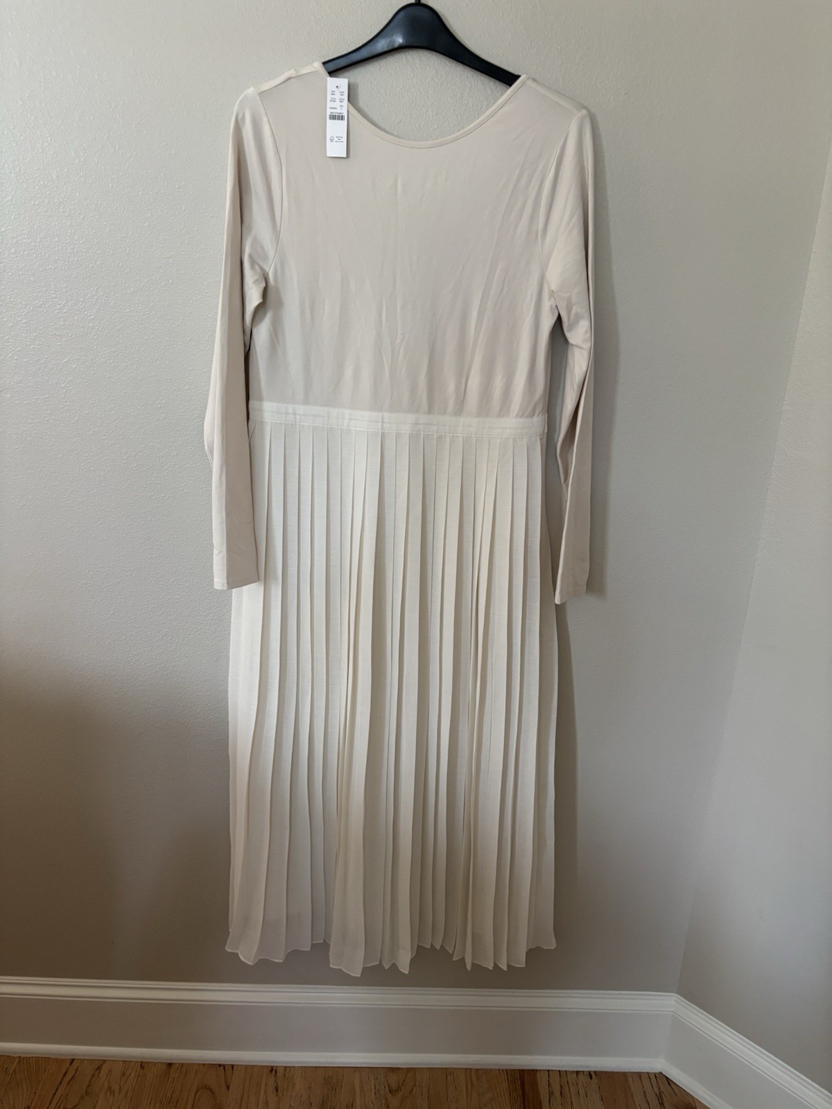 Women’s J.Crew Dress NWT Sz L – Off White See Pics For Details