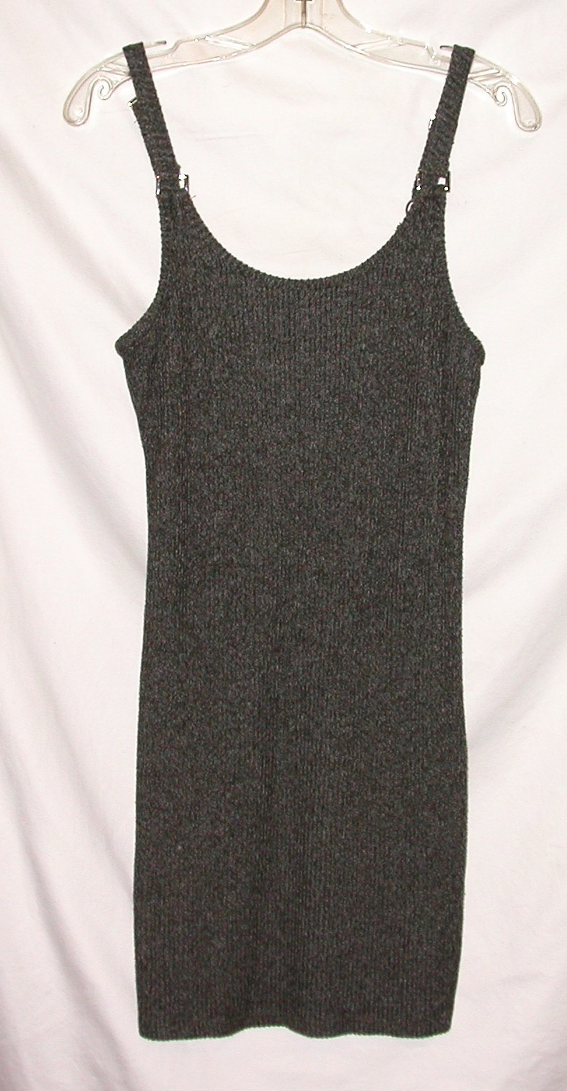 Don’t Ask Why Women’s One Size S-M Mini Tank Dress Italy Stretch to Fit Curvy