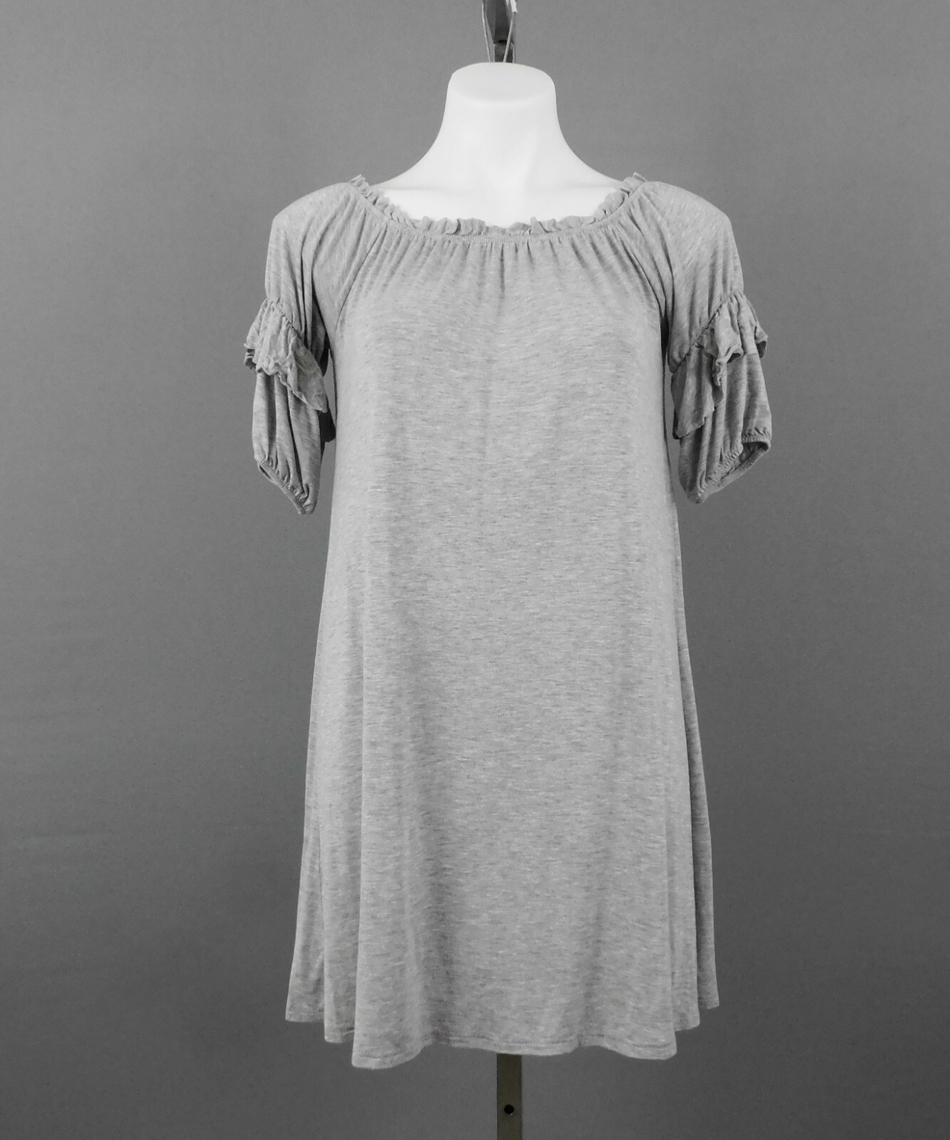 Sweet Claire Women’s Dress, Size S, Gray, 95% Rayon, 5% Spandex