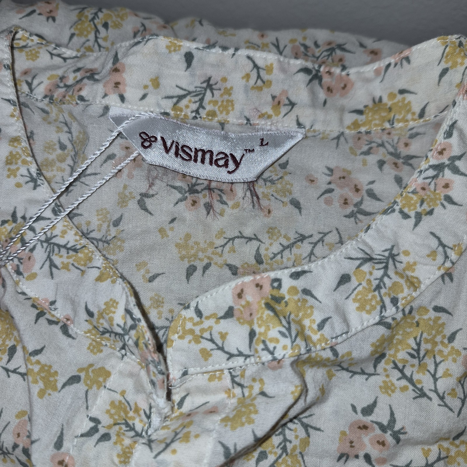 Vismay Floral Dress Size Large