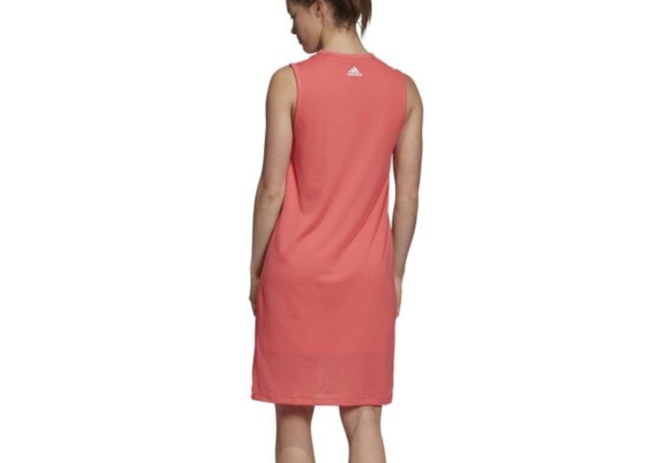 Adidas Women’s SID Logo Sleeveless Mesh Dress Small NEW. 1326