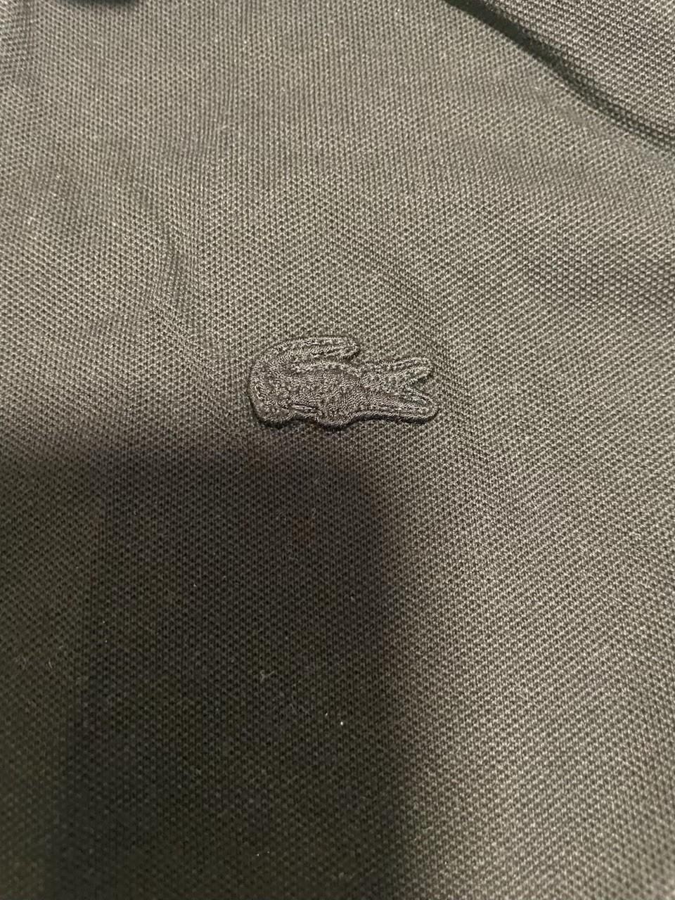 LACOSTE WOMEN’S STRETCH COTTON MINI PIQUÉ POLO TENNIS DRESS. Size 36 Black