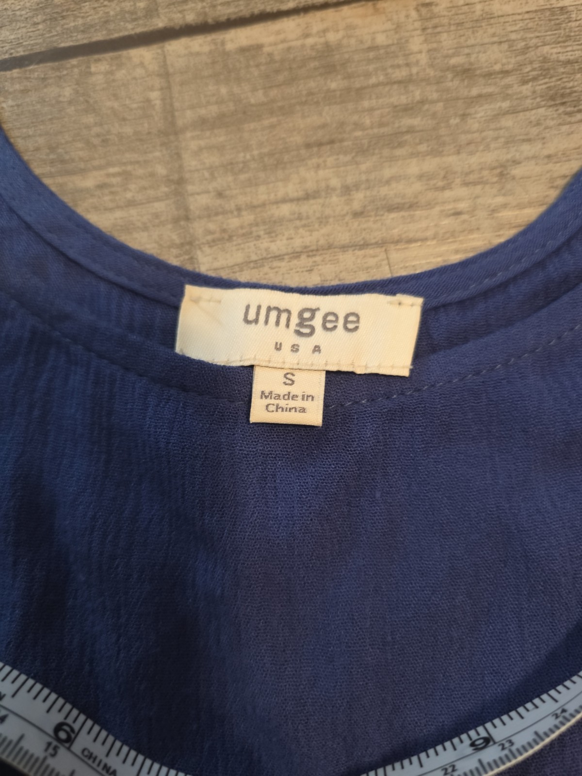 Umgee Strappy Sleeve Color Block Dress With Lace Bottom Size S
