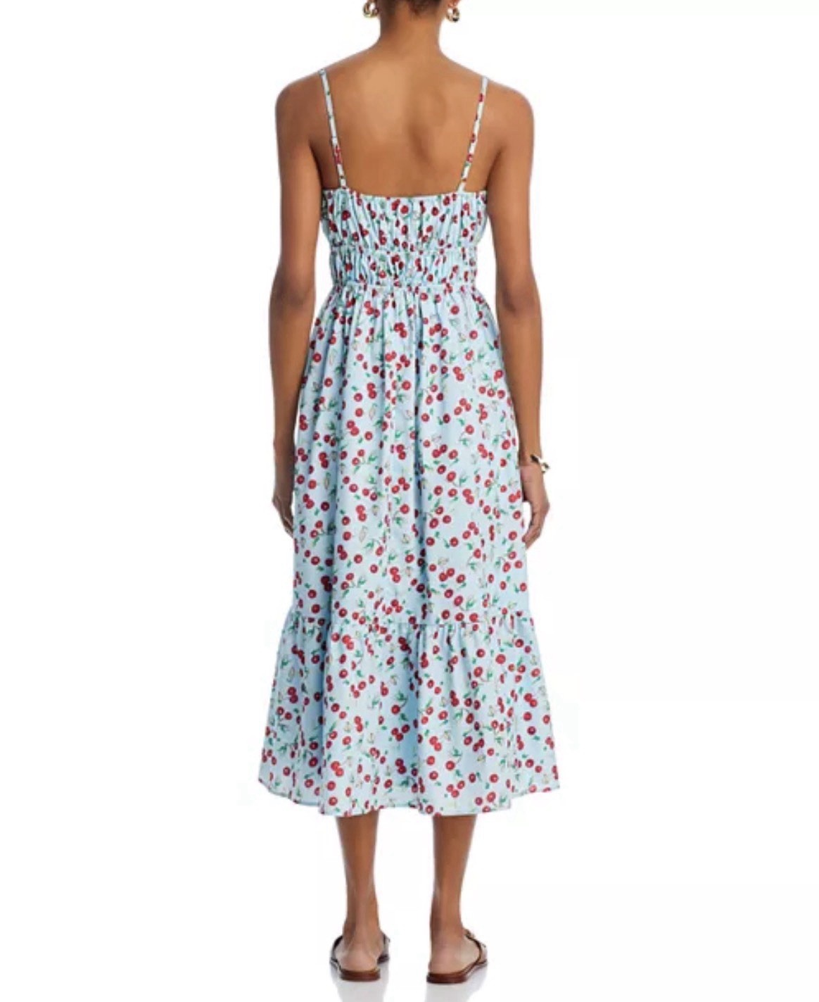 Aqua Cherry Dress