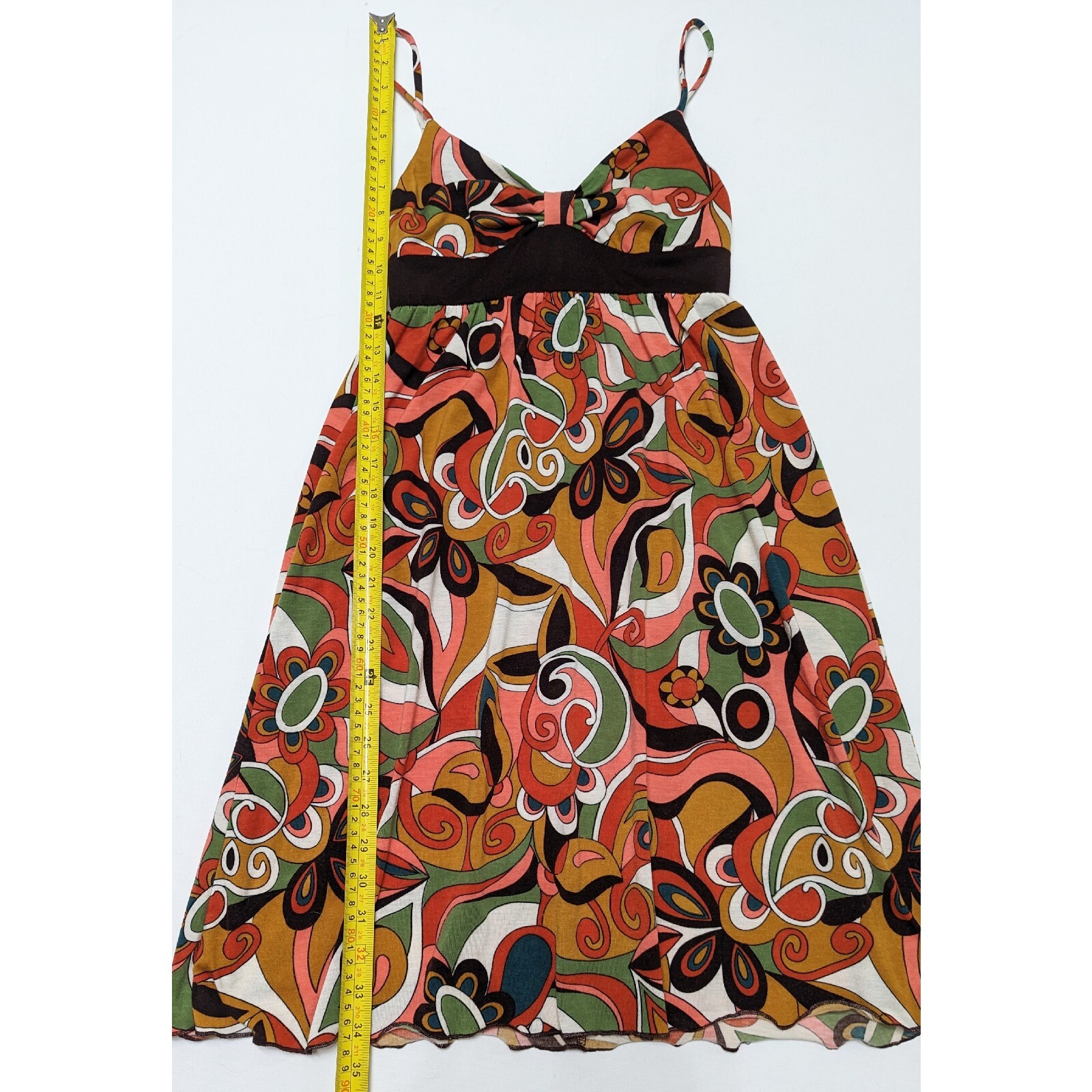 MOSSIMO SUPPLY CO. Spaghetti Strap Summer Dress With Flower Print Size XS