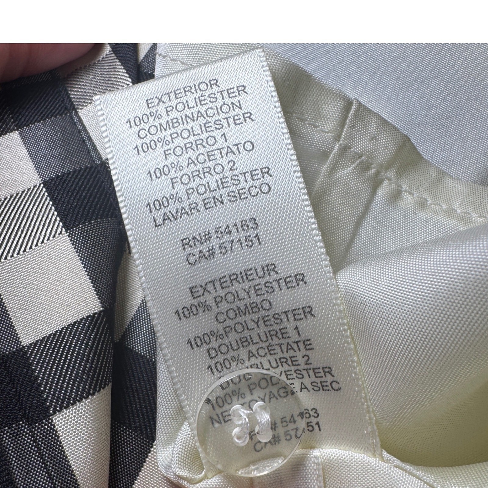 Eliza J Gingham Maxi Dress Black White Check Pink Sash Sleeveless Formal 10