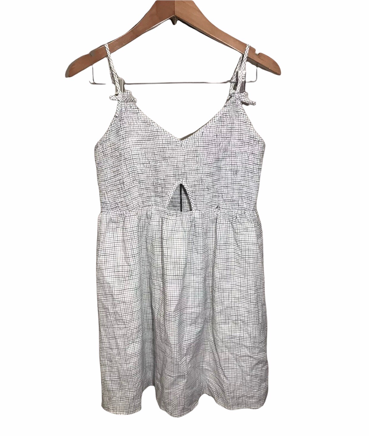 Le Lis Collection Sleeveless Summer Dress Cut Out Women’s Large Adjustable NWT