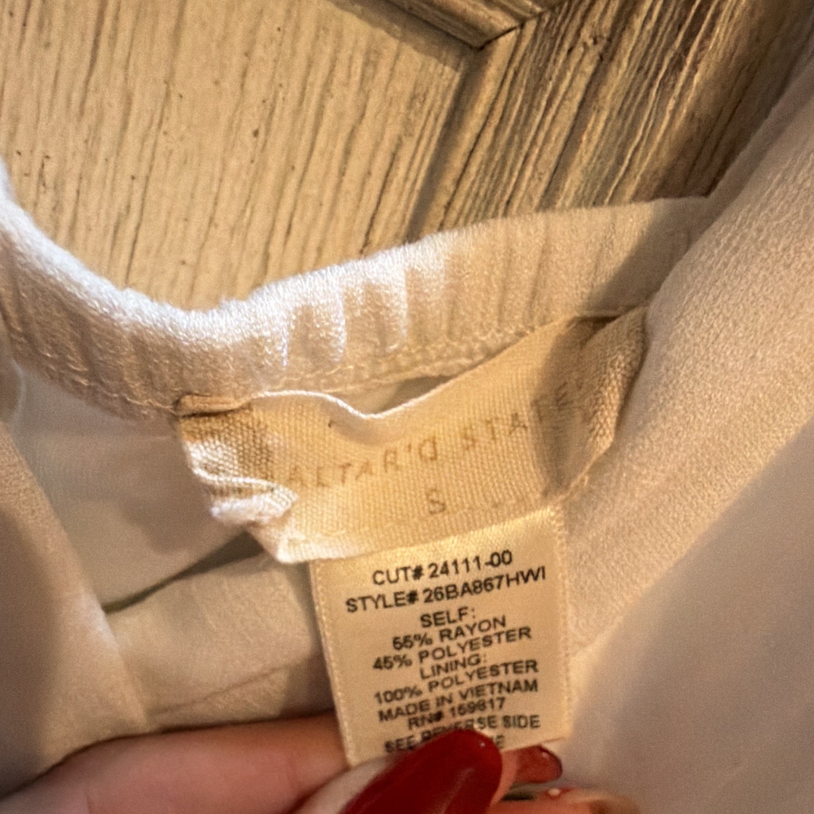 Altar’d State White Ruffle Tiered V-Neck Sleeveless Short Sundress Sz S