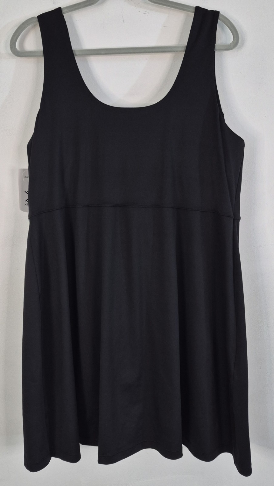 NWT Xersion Womens EverUltra-Lite Regular Fit Dress Size 0X Black/White MSRP $55