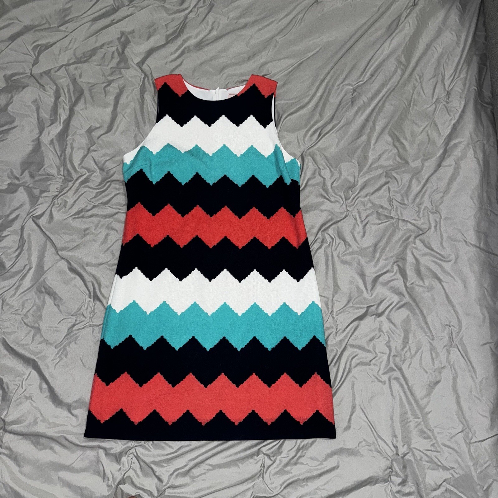 Love Ady Chevron Style Sleeveless Dress for Office, Size Large, NWT