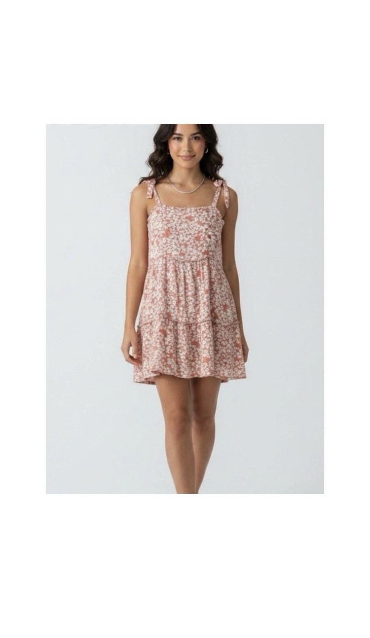 Unbranded Women’s Pink and White Dress
