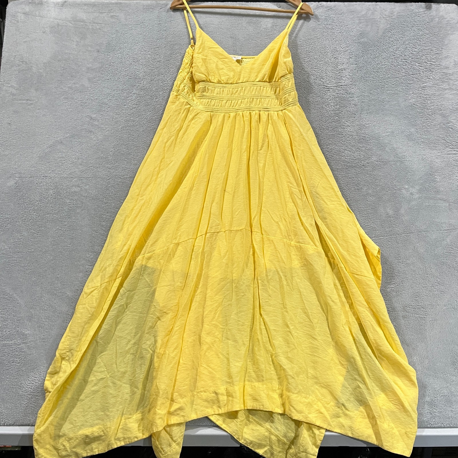 Anthropologie By The River Dress Large Airy Floral Tiered Maxi Cottage Hippie