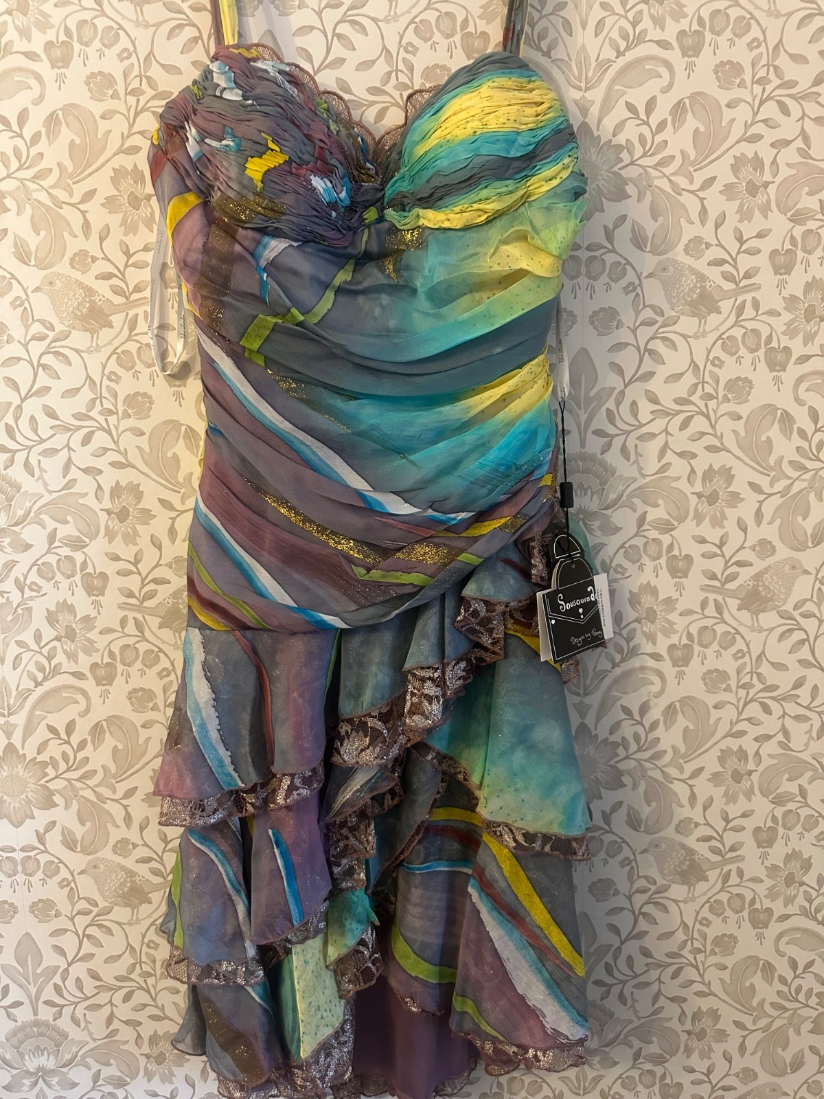 Rare YVE London x Sousourada One-of-a-Kind Y2K Fairycore Prom Dress Size L