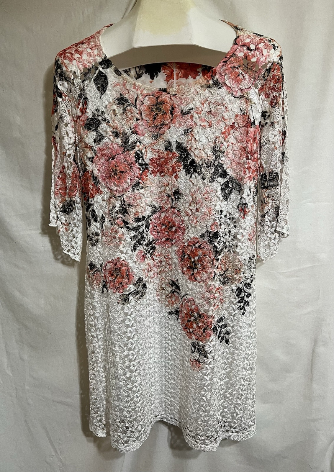 Lace Overly With lining Floral, Beach, Spring, Breathable Lightweight Classic R