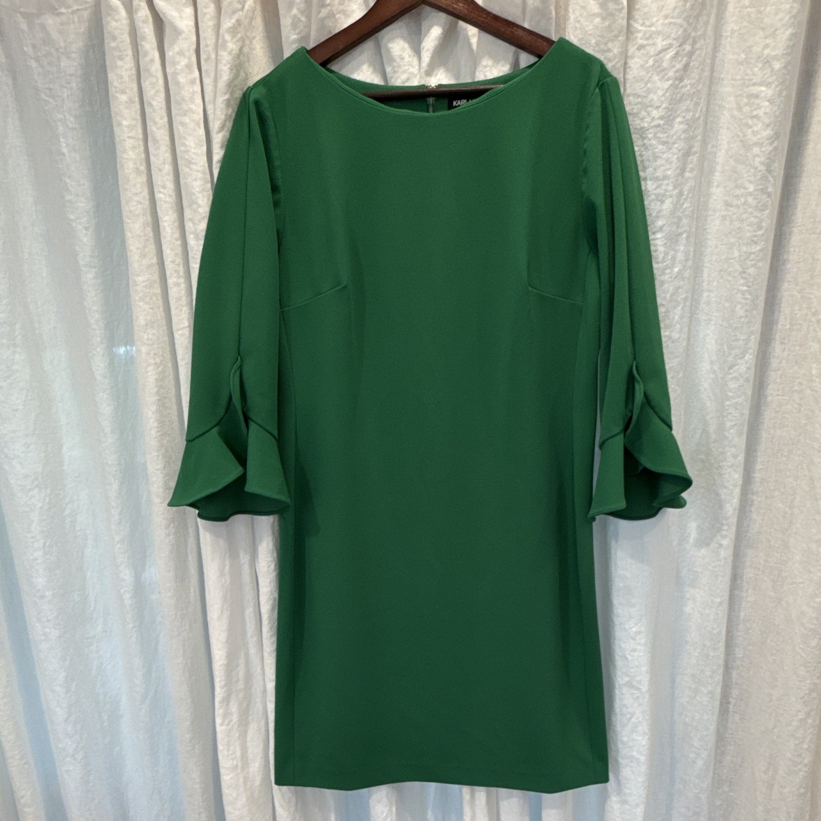 Karl Lagerfeld Paris Women’s Green Dress 14
