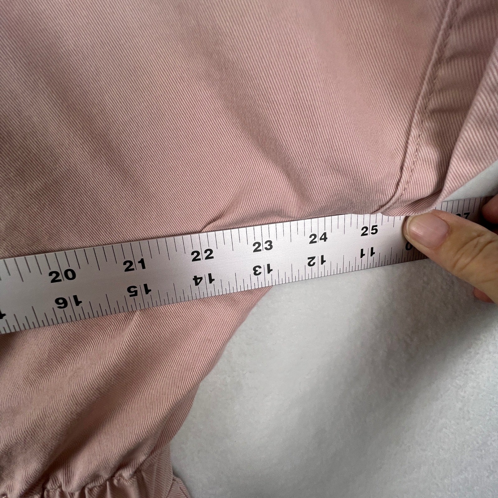 Universal Thread Womens XL Dusty Pink Utility Romper Zip Front Coastal Workwear