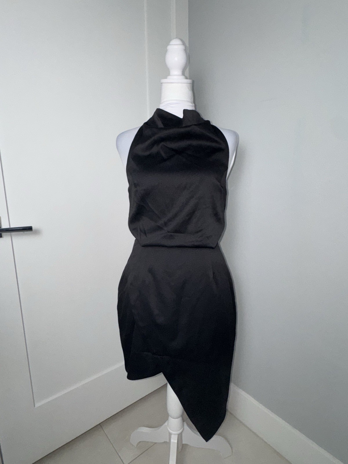 Elliatt X Revolve Camo Dress in Black/ Size Small
