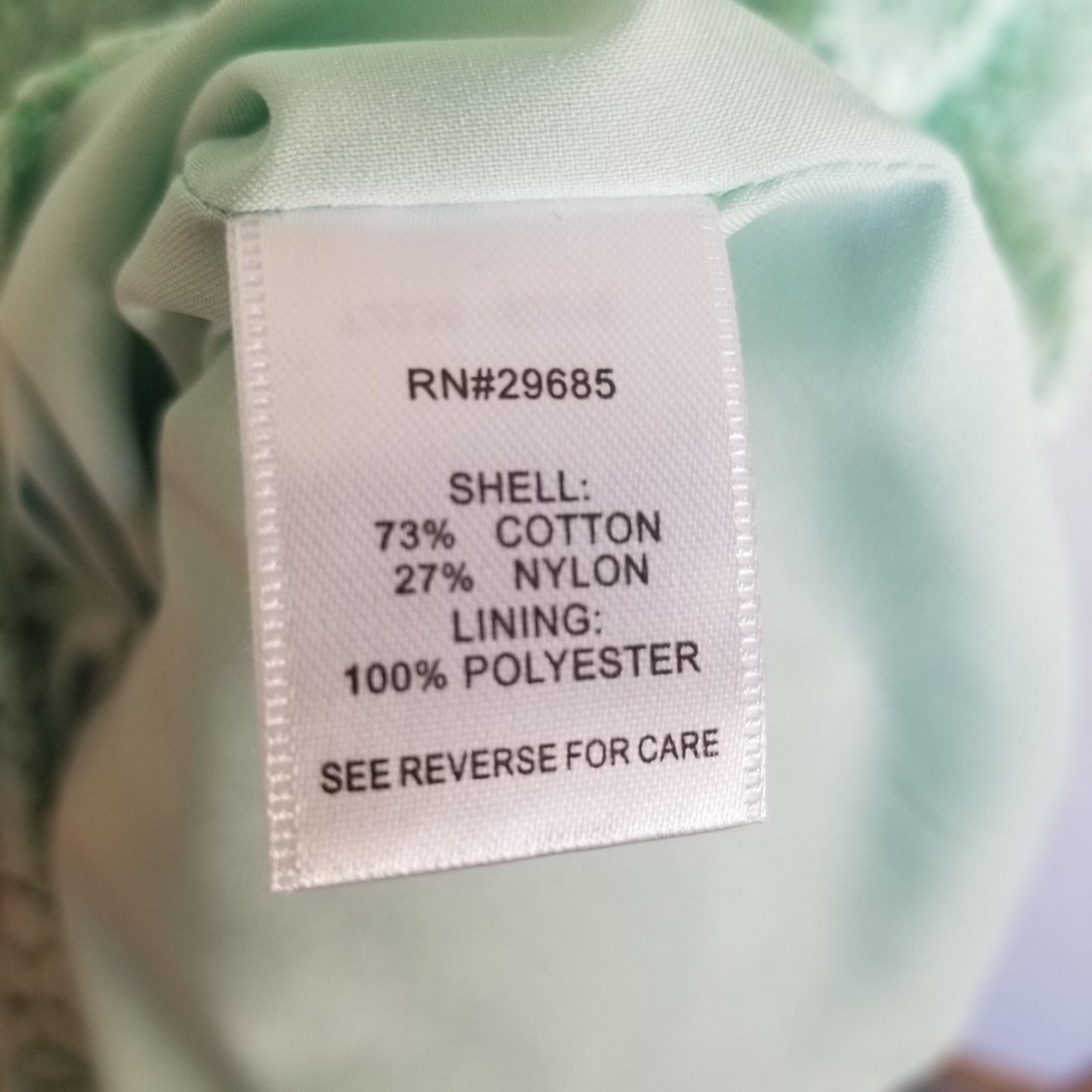 Pendleton Mint Green Lace Shift Dress Half Sleeves Size 12 Petite Lined