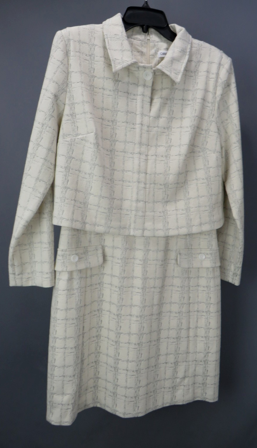 Calvin Klein Sheath Jacket-Top Dress MSRP $189 Size 14 # 14A 2710 New