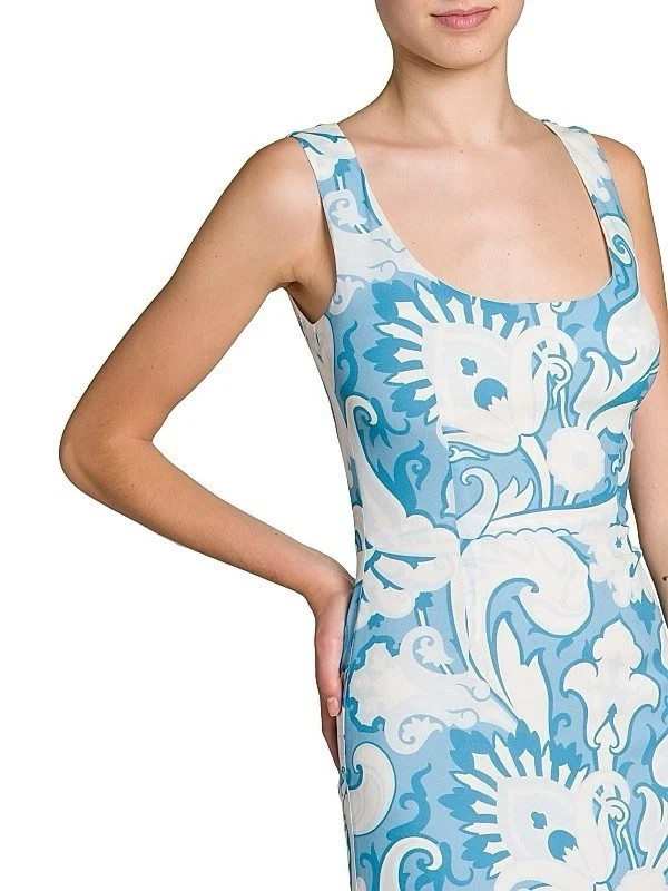 $1690 NEW Etro Summer Macro flower Cady Sheath Dress SZ IT: 36 US: 0