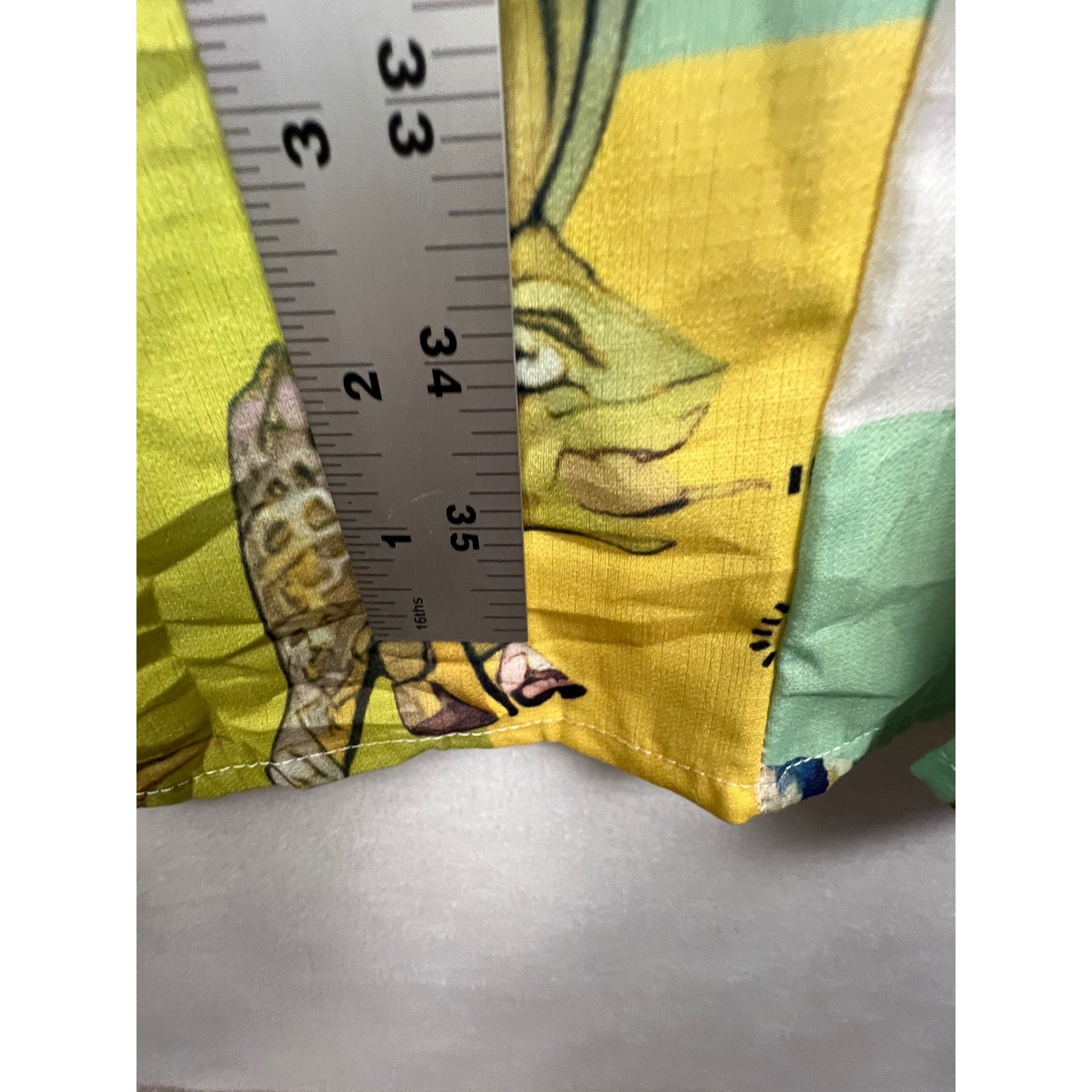 Dragon Print Patchwork Midi Dress Sleeveless Tie Back Multicolor Mythical M
