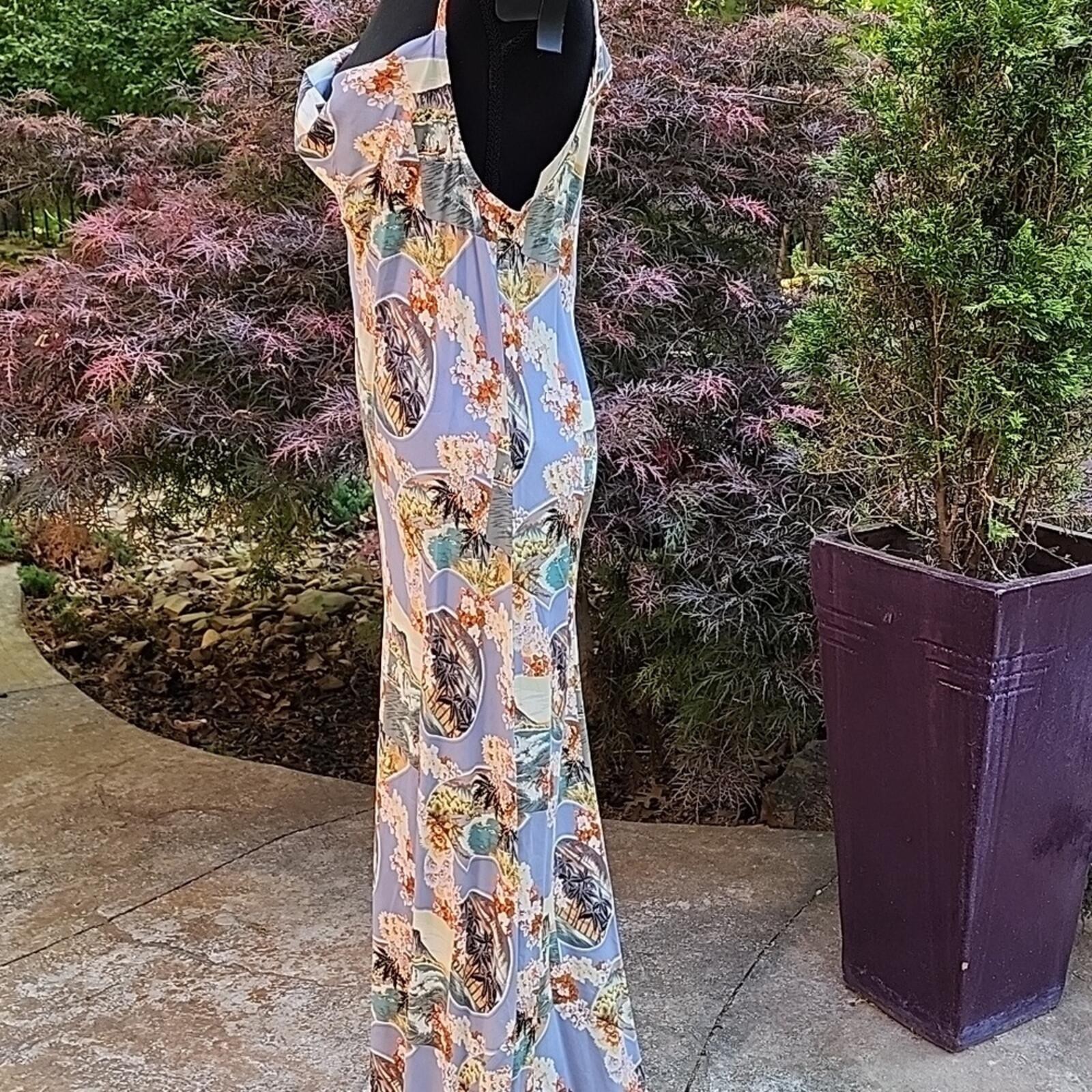 🔥CITRON🔥 Santa Monica Vintage Extremely Rare Find Bias Maxi Dress XL