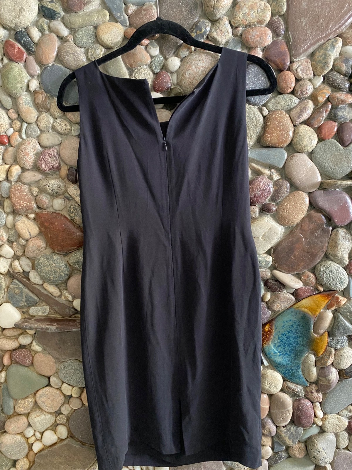 NWT Petite Sophisticate summer dress size 2 100% silk with polyester lining blac