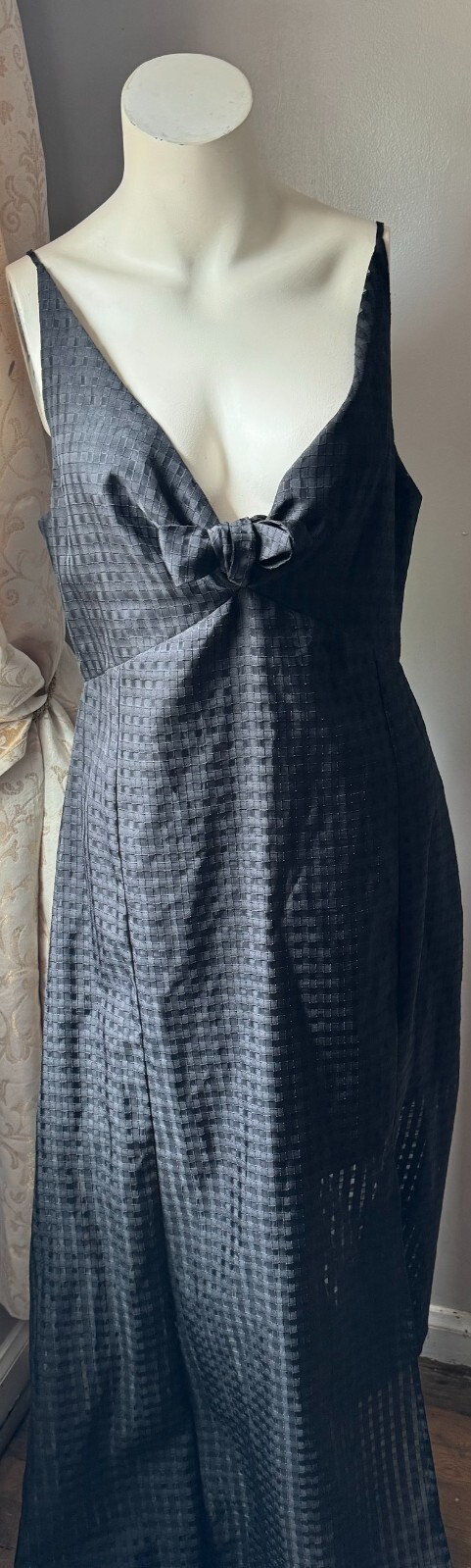 New BCBGenetation Black, Linen Maxi Dress, Sri Lanka, Length – 58″- 59″, size 8