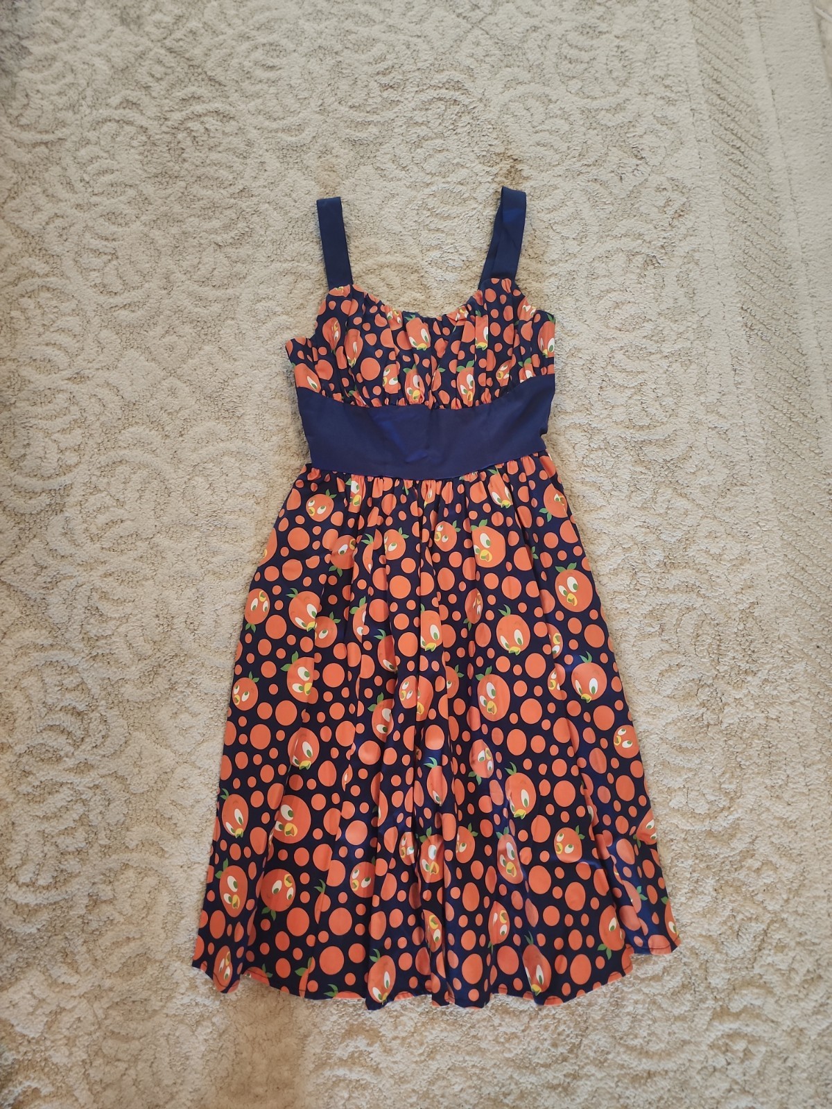 New Disney Parks Dress Shop Orange Bird Costume Dress Size Small New