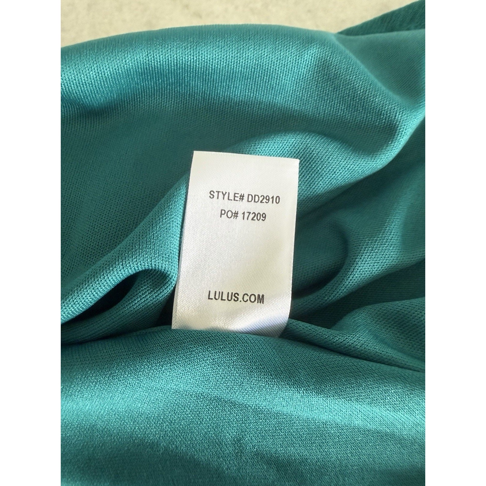 Lulus Lily Pond Teal Green Floral Print Swing Dress Woman Size Small Mini Summer
