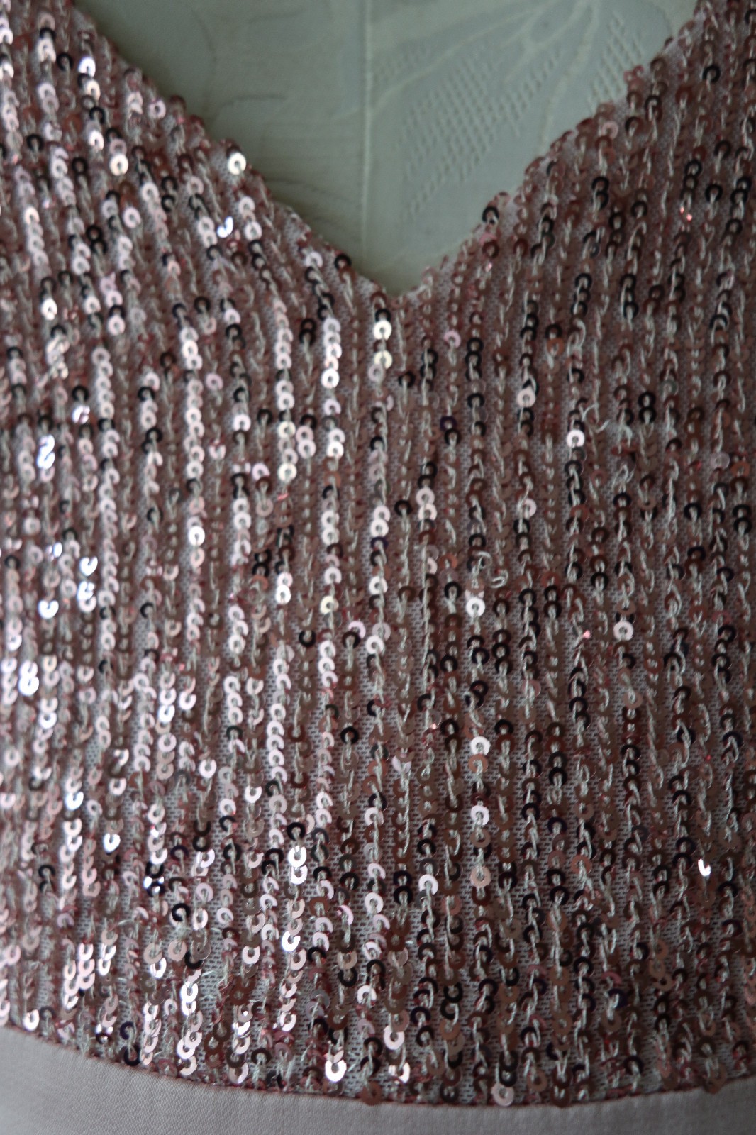 Storia Pink Metallic Sparkle Sequin Chiffon Ruffled Babydoll Mini Dress Women S