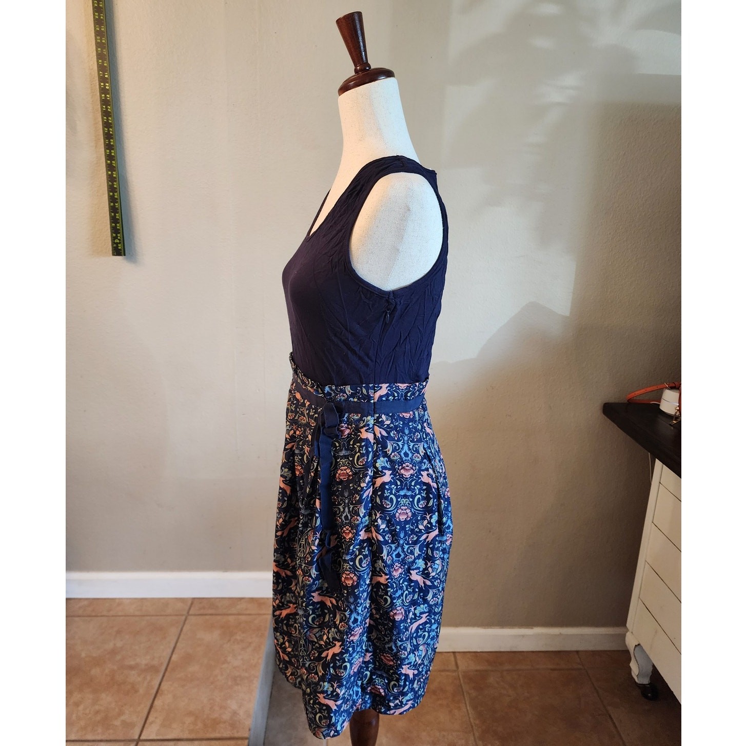 Pink Martini Women’s Fit and Flare Dress SZ Medium Fox
